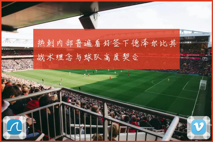 热刺内部普遍看好签下德泽尔比其战术理念与球队高度契合